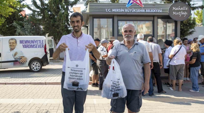 Mersin'de mahalle mutfakları 3 milyona yakın vatandaşa ulaştı