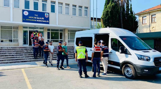 Mersin'de terör operasyonu: 9 şüpheli yakalandı