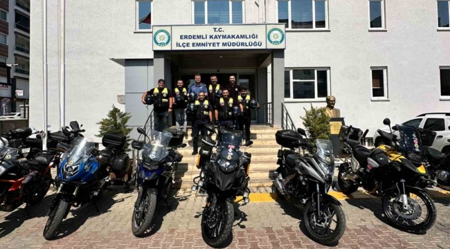 Motosiklet tutkunları kask kullanımına dikkat çekti