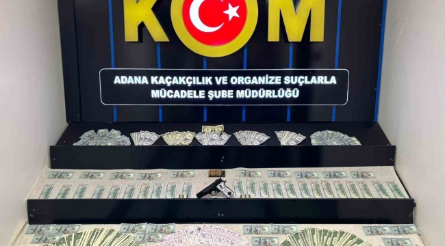 Adana'da ATM'den ve para sayma makinesinden geçen sahte para üreten şebeke çökertildi