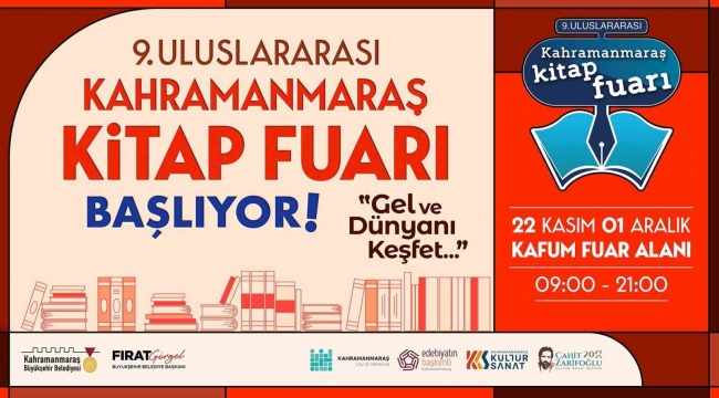 Anadolu'nun en büyük kitap fuarında edebiyat şöleni yaşanacak