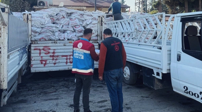 Antakya'da ihtiyaç sahibi 14 bin aileye kömür dağıtılacak