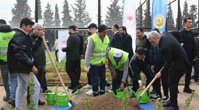 Başkan Görgel: "Yavrularımız için daha yeşil kahramanmaraş"