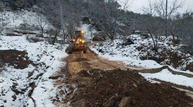 Dulkadiroğlu Belediyesi karla mücadelede seferberliği