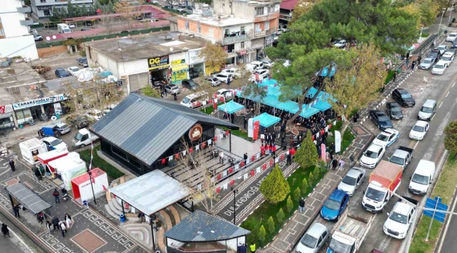 Dulkadiroğlu'nda itfaiye park açıldı