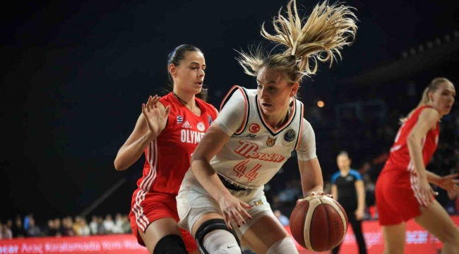 FIBA Kadınlar Euroleague: ÇBK Mersin: 87 - Olympiakos: 58