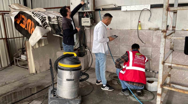 Hatay'da otopark ve oto yıkamalara yönelik uygulamada 10 işyeri denetlendi