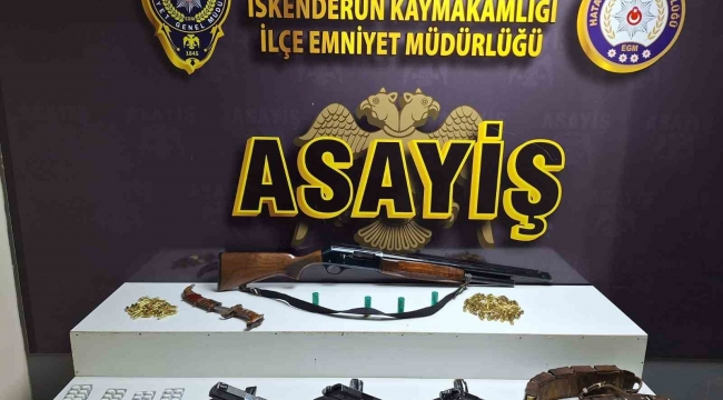 İskenderun polisi, iki farklı olaya karışan 6 şahsı yakaladı