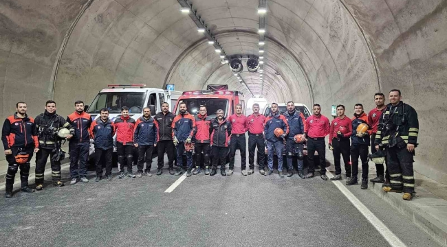 Kahramanmaraş'ta trafik kazası tatbikatı yapıldı