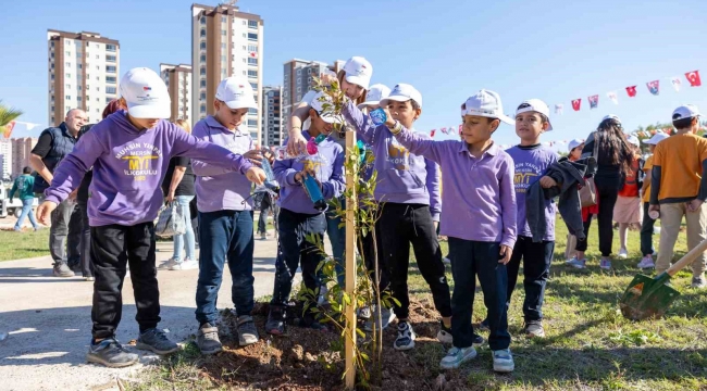 Mersin'de 30 dönümlük 'Defne Koruluğu' oluşturuluyor