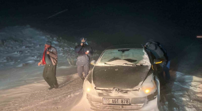 Mersin'de tipi nedeniyle mahsur kalan 4 kişi kurtarıldı