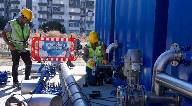 MESKİ, Çeşmeli'ye atık su arıtma tesisi kazandırıyor