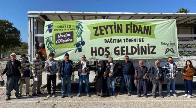 "Destek Büyükşehirden Üretim Çiftçiden" projesi üreticilerle buluştu