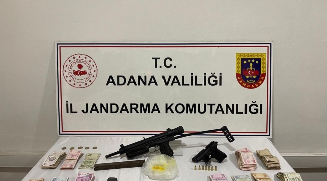 Adana'da uyuşturucu imalatı yapılan adrese baskın