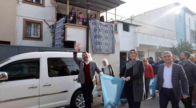 Akdeniz Belediyesinin 'temizlik kampanyası' sürüyor