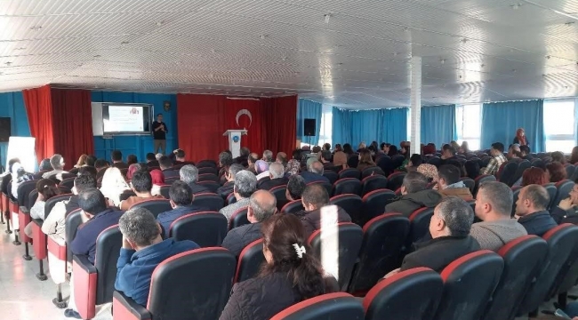 Bozyazı'da 'Bağımlılıkla Mücadele Semineri' düzenledi