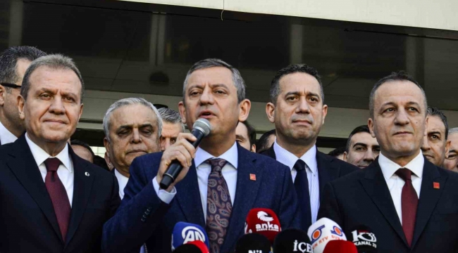 CHP Genel Başkanı Özel: "Bugün Mersin'den bir büyük sürpriz yapacağız"