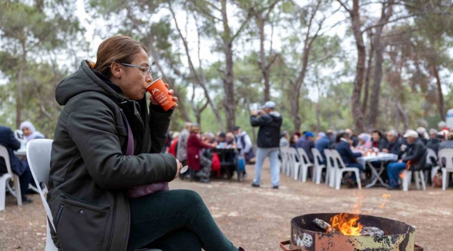 Emekli evi üyeleri, tabiat parkında buluştu