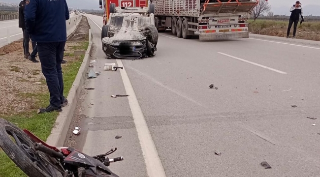 Hassa'da trafik kazası: 2 yaralı