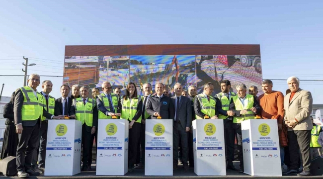 Mersin'de AB destekli kanalizasyon projesinin temeli atıldı