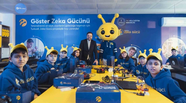 Turkcell Zekâ Gücü Projesi'nin yeni sınıfı Elbistan'da açıldı