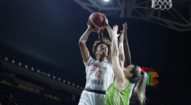 Türkiye Kadınlar Basketbol Süper Ligi: ÇBK Mersin: 83 - Danilos Pizza: 68