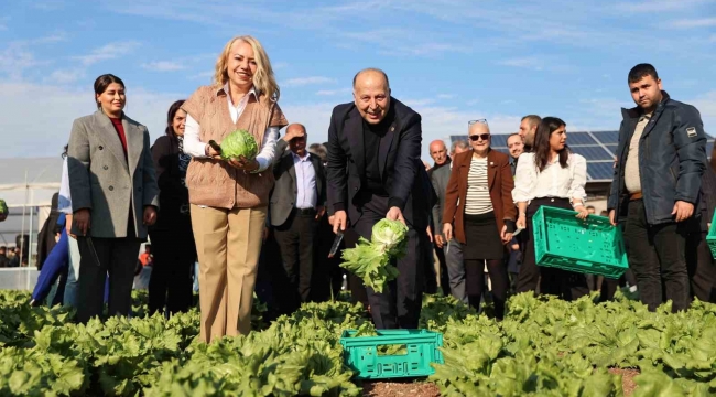 Yüreğir Ekolojik Demo Tarım Alanı törenle açıldı