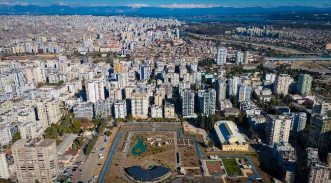 Adana Millet Bahçesi'nin yapımında sona gelindi