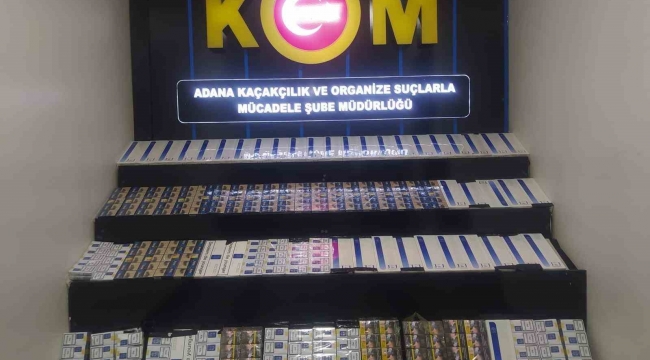 Adana'da kaçakçılık operasyonunda 3 gözaltı