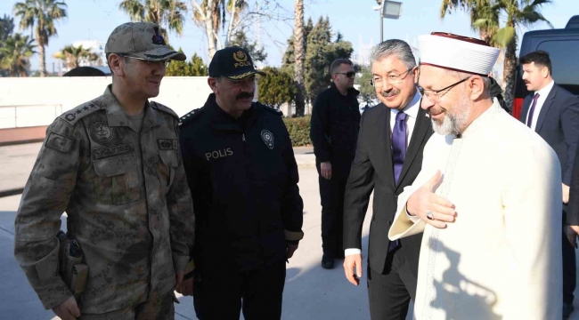 Diyanet İşleri Başkanı Erbaş, Osmaniye'de