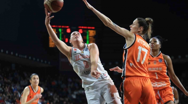 FIBA Kadınlar Euroleague: ÇBK Mersin: 92 - Valencia Basket: 77