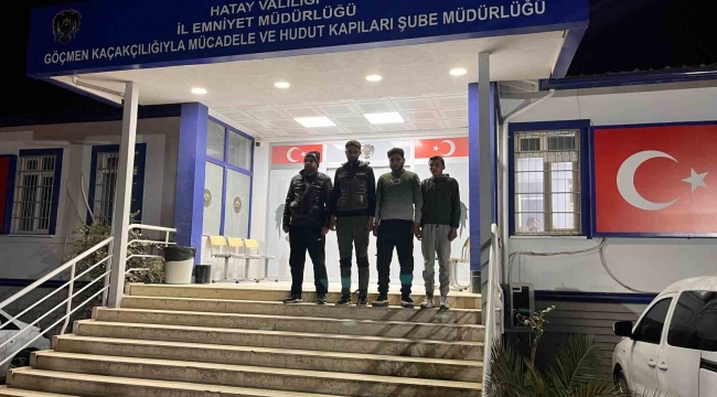 Hatay'da kaçak göçmen yakalandı, 1 organizatör tutuklandı