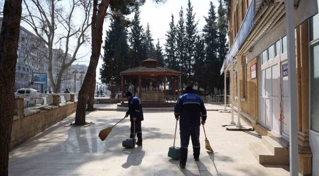 Kahramanmaraş'ta Ramazan hazırlığı, camilerde temizlik seferberliği