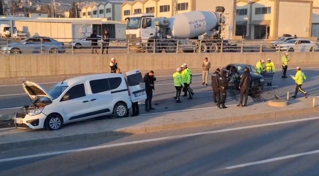 Kahramanmaraş'ta trafik kazası: 4 yaralı