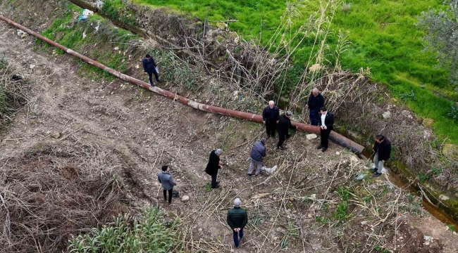 Mersin'de üreticilerin sulama suyu sorunu çözülüyor