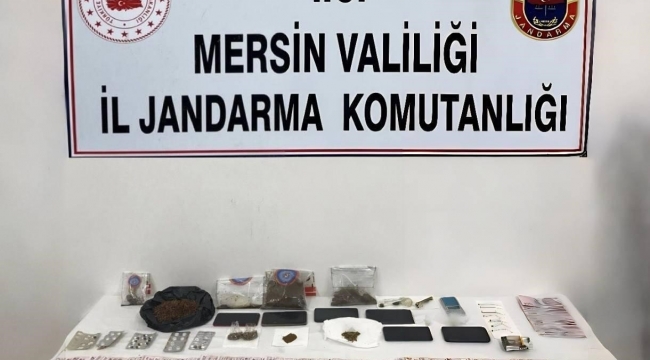 Mersin'de uyuşturucu operasyonu: 4 tutuklama