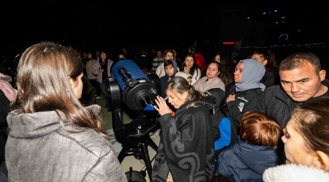 Silifkeliler, 'Gece Gözlem Etkinliği'nde gezegenleri izledi